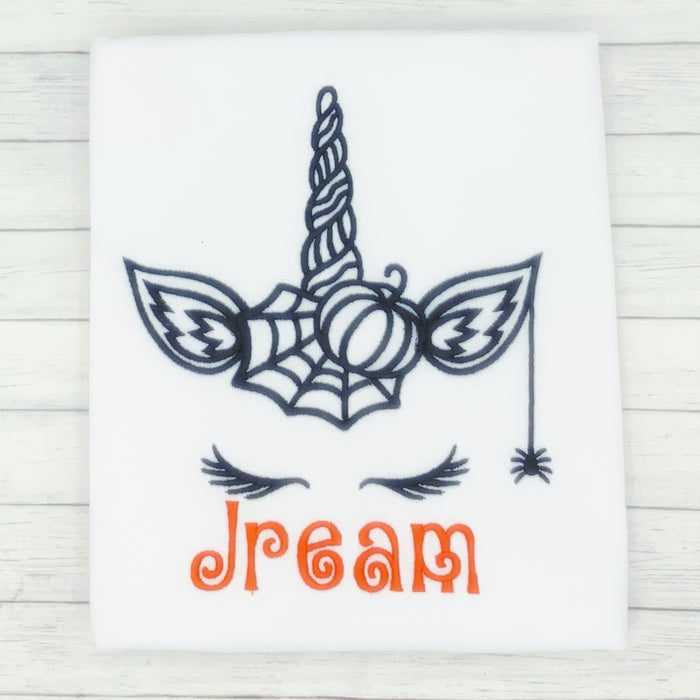 Halloween - Unicorn - Color Me Embroidery - Washable markers Included