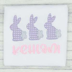 Easter - Holiday- Bunny Trio