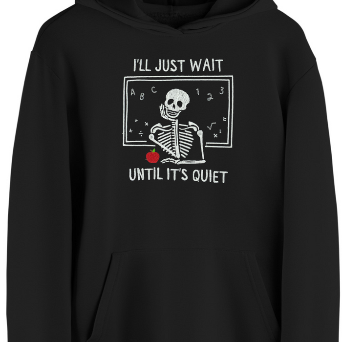 Adult Hoodie (w/ drawstrings)-  I’ll Wait
