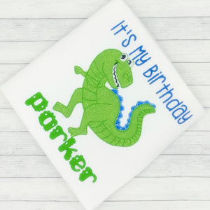 It’s My Birthday Dino Boys Birthday Shirt