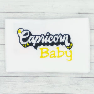 Zodiac Black & Yellow Bodysuit (**all zodiac signs available in this color**)