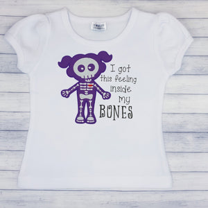 Halloween - Skeleton Bones - Girl