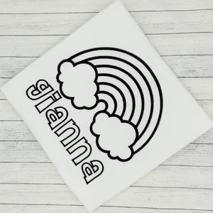 Color Me Embroidery - Rainbow - Washable Markers Included