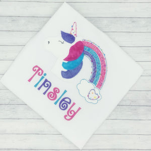 Unicorn Rainbow Name Shirt