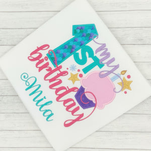 Girls Birthday Shirts - My 1st Birthday