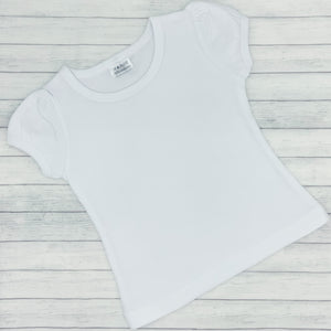Unicorn Number Girls Birthday Shirt Coral (age 1-9)