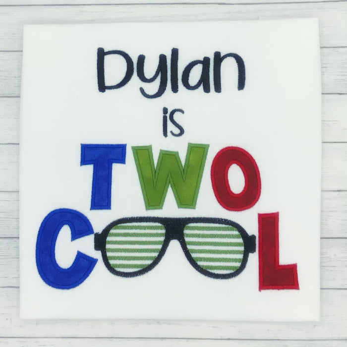 Two Cool Boys Birthday Shirt