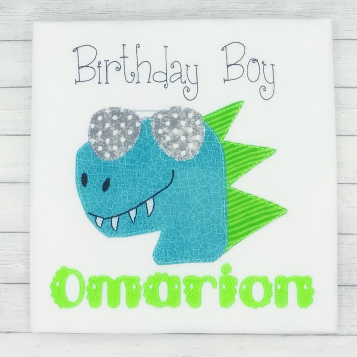 Birthday Boy Dino Boys Birthday Shirt