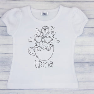 Color Me Embroidery - Puppy - Washable Markers Included