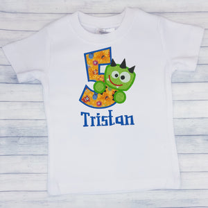 Monster Boy Birthday Shirt (age 1-9)
