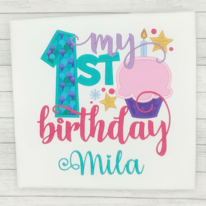 Girls Birthday Shirts - My 1st Birthday