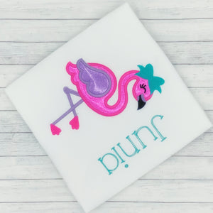 Flamingo Name Shirt